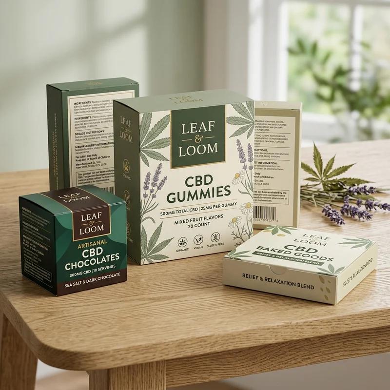 Custom CBD Edible Boxes thumbnail 3