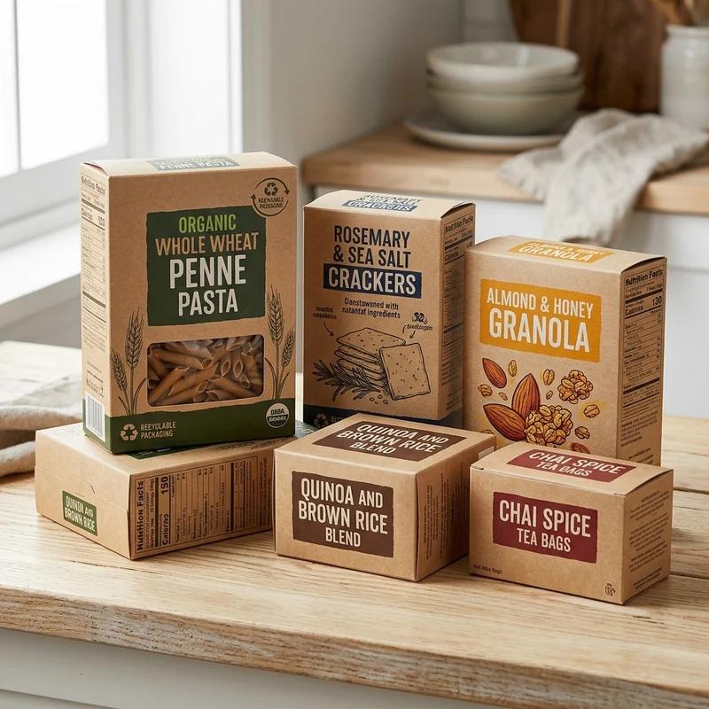 Kraft Food Packaging Boxes thumbnail 3