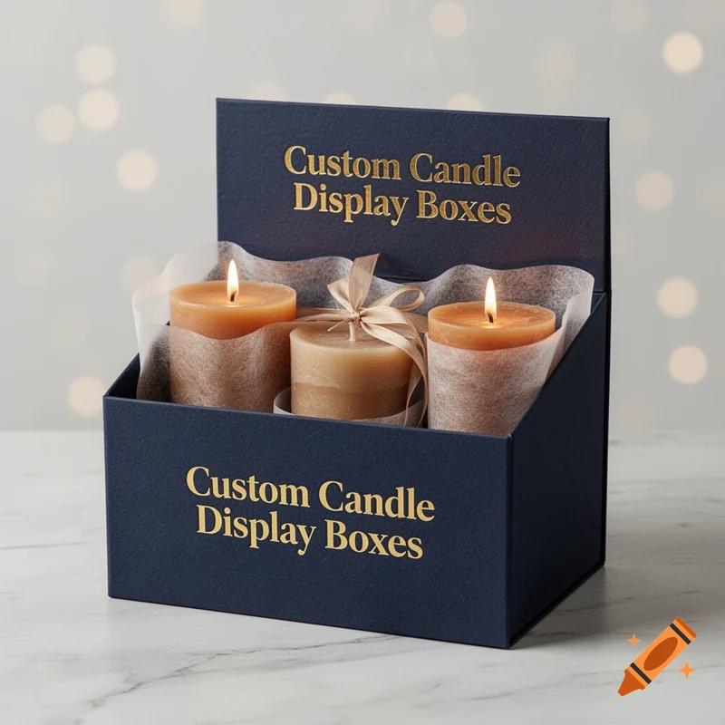 Custom Candle Display Boxes
