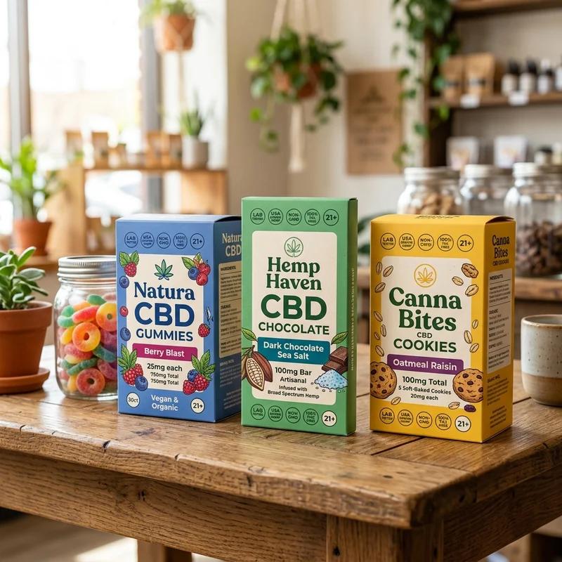 Custom CBD Edible Boxes