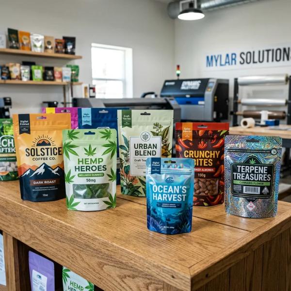 Digital Printed Mylar Packaging