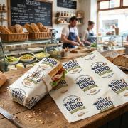Custom Printed Sandwich Wrap Paper thumbnail 1
