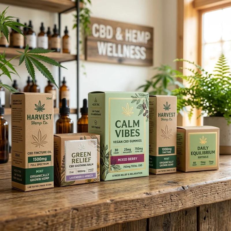 Custom CBD Hemp Boxes