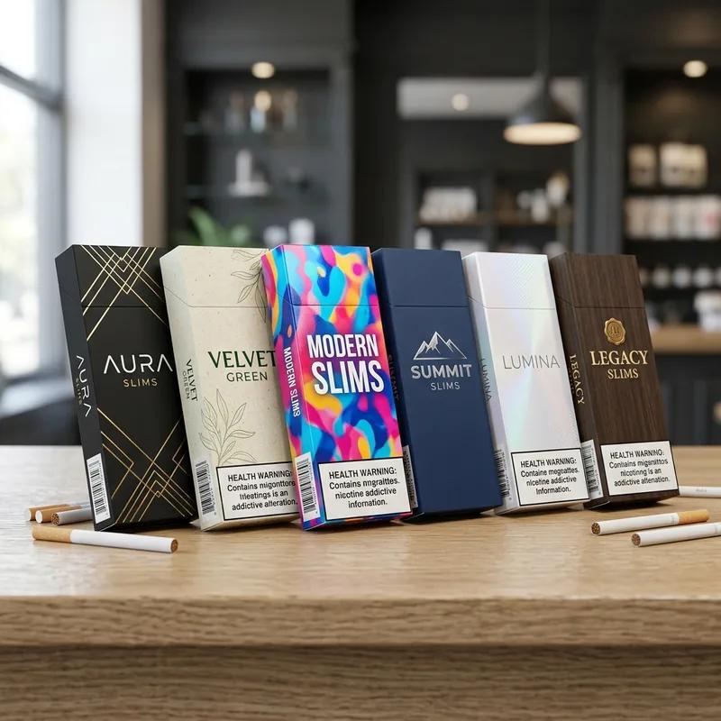 Custom Slim Cigarette Boxes thumbnail 4