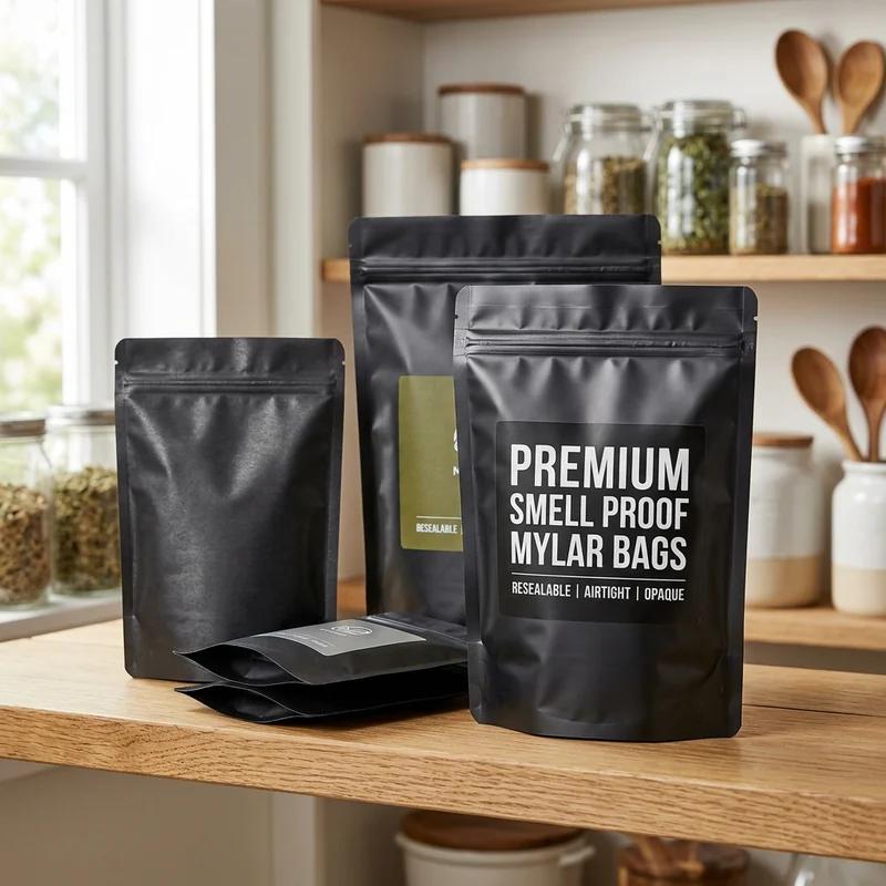 Smell Proof Mylar Bags