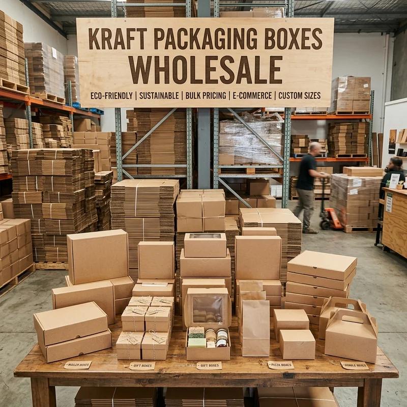 Kraft Packaging Boxes Wholesale thumbnail 4