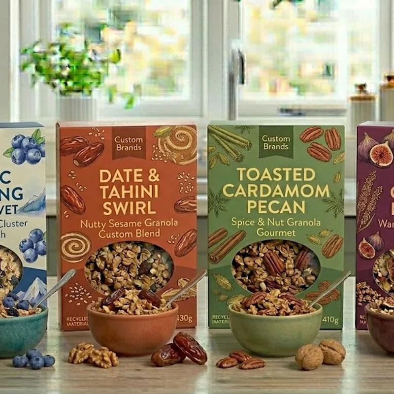 Custom Printed Cereal Boxes
