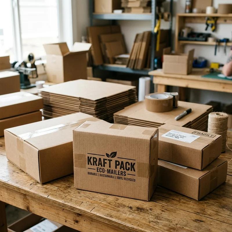 Kraft Mailer Boxes thumbnail 2