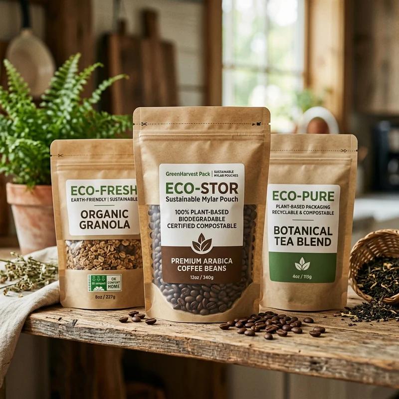Sustainable Mylar Pouches