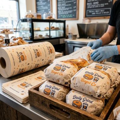 Bulk Custom Printed Bagel Wraps