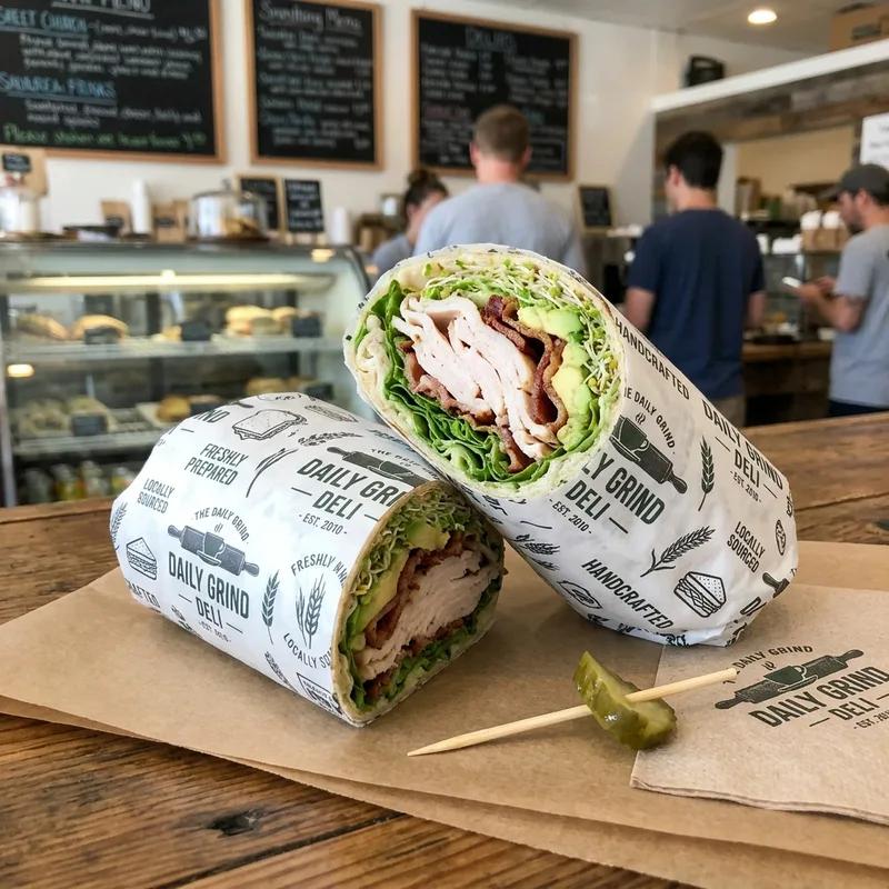 Custom Printed Sandwich Wrap Paper thumbnail 4