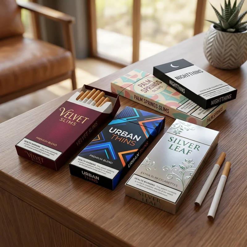 Custom cigarette packaging — Custom Slim Cigarette Boxes