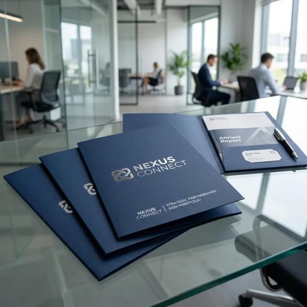 Custom Printed Folders Wholesale