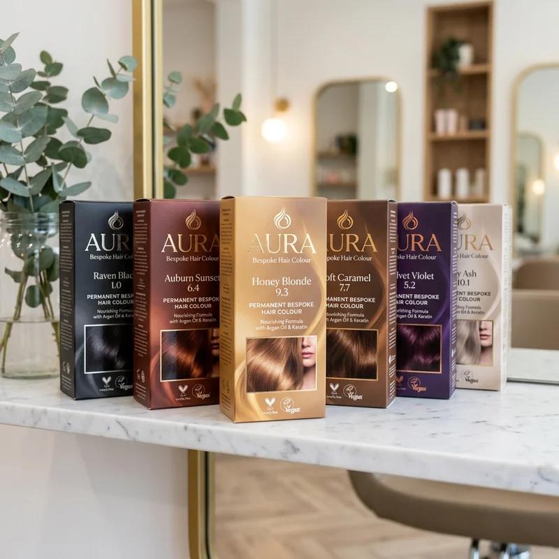 Custom Hair Colour Boxes