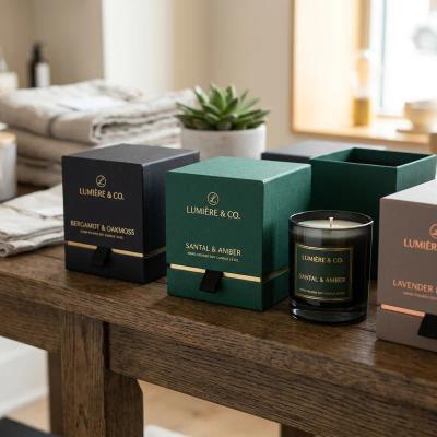 Custom Luxury Candle Boxes