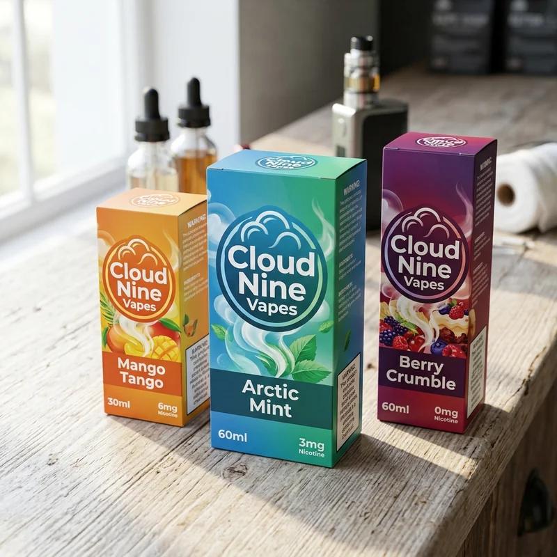 E Liquid Boxes with Logo thumbnail 3