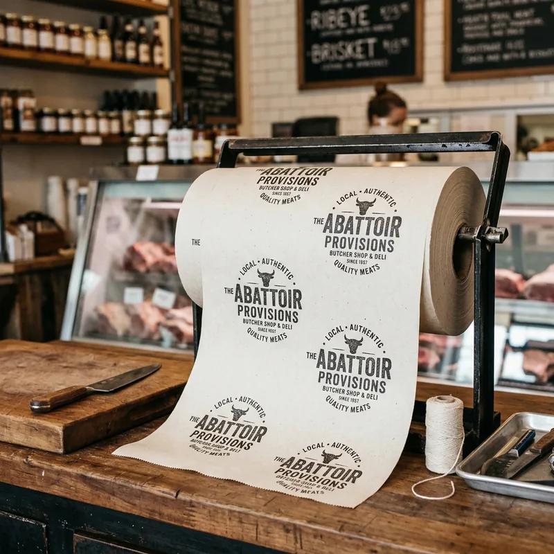 Butcher Paper with Logo