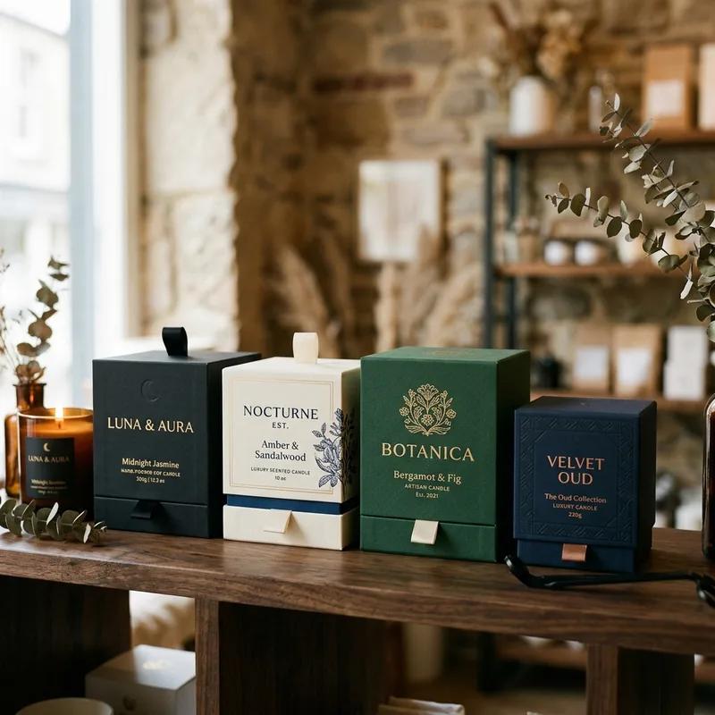 Luxury Rigid Candle Boxes for Premium Candle Brands