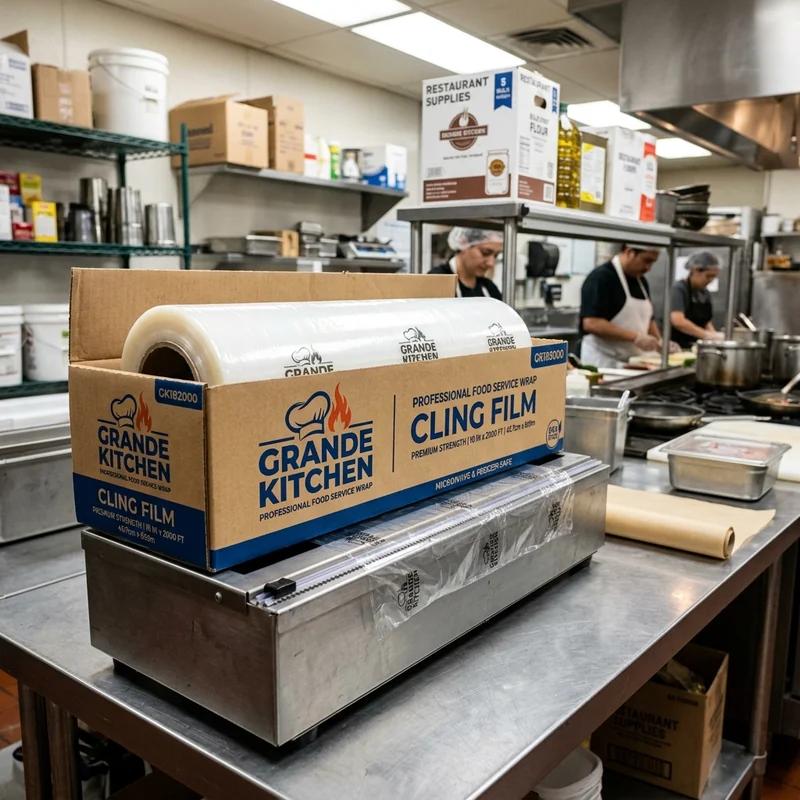 Wholesale Restaurant Food Wrap with Logo thumbnail 2
