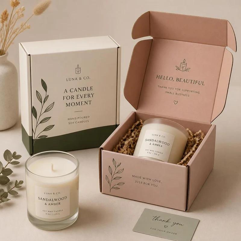 Custom Candle Mailer Boxes thumbnail 4