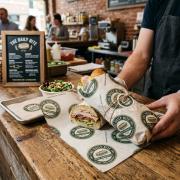 Sandwich Wrap Paper with Logo thumbnail 3