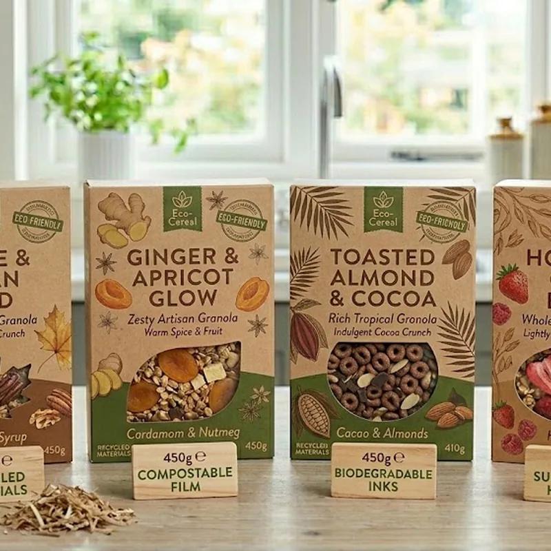 Custom Eco-Friendly Cereal Boxes