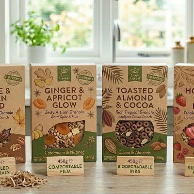 Custom Eco-Friendly Cereal Boxes