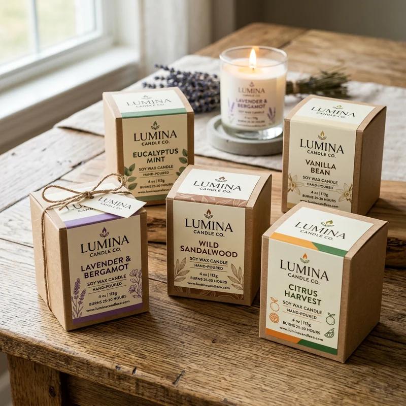Custom Small Candle Boxes thumbnail 4