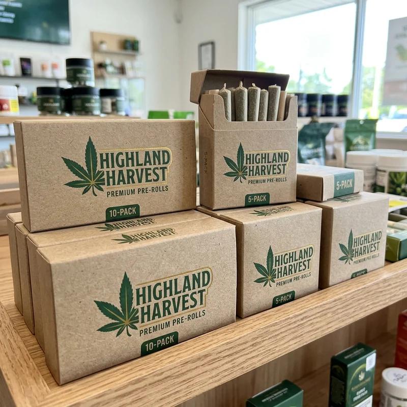 Pre Roll Boxes with Logo thumbnail 4