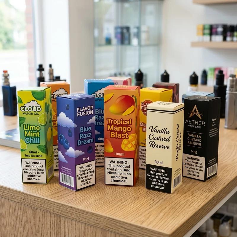 Vape Juice Packaging Boxes thumbnail 2