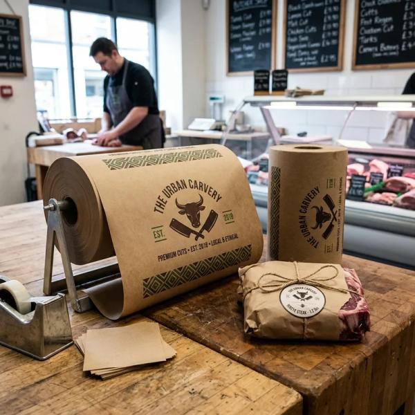 Custom Kraft Butcher Paper