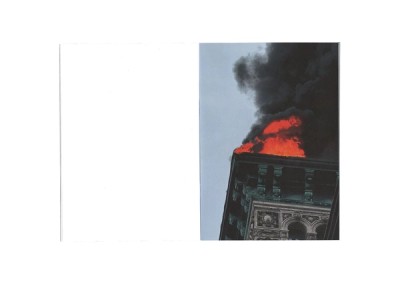 cries, smoke and flames.
