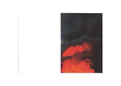 cries, smoke and flames.