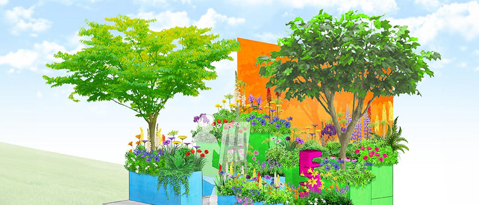 The Seasalt Painted Garden