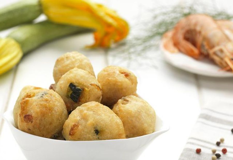 Frittelle Gambero e Zucchine