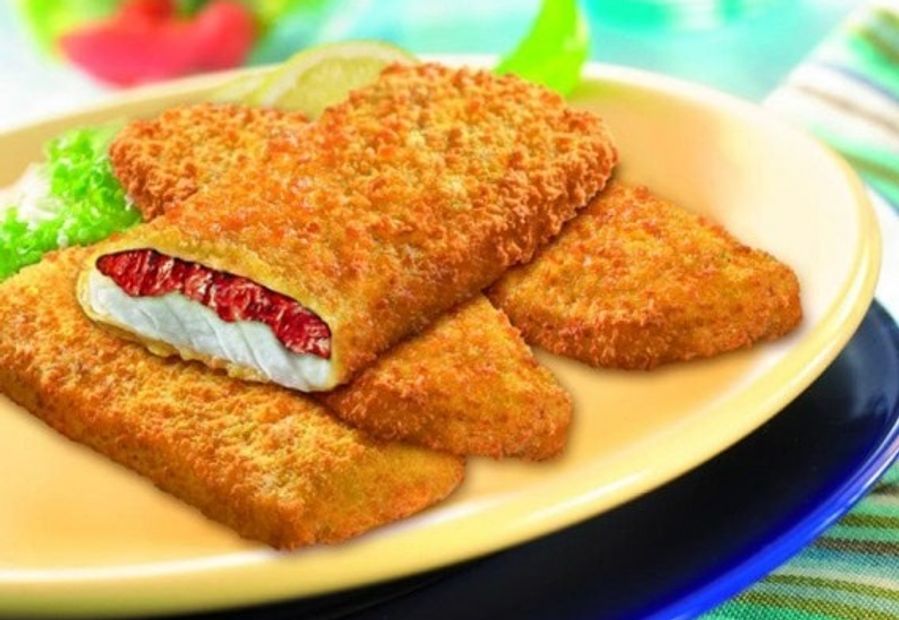Croccole di Merluzzo Pomodoro e Mozzarella