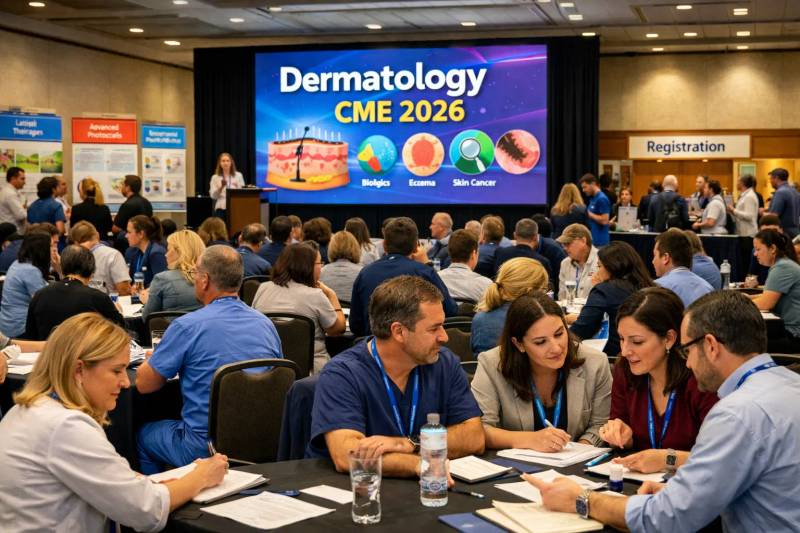 How Dermatology CME Conferences Keep APPs Current