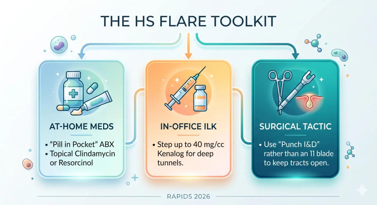 From Presentation to Clinic: Managing HS and IBD