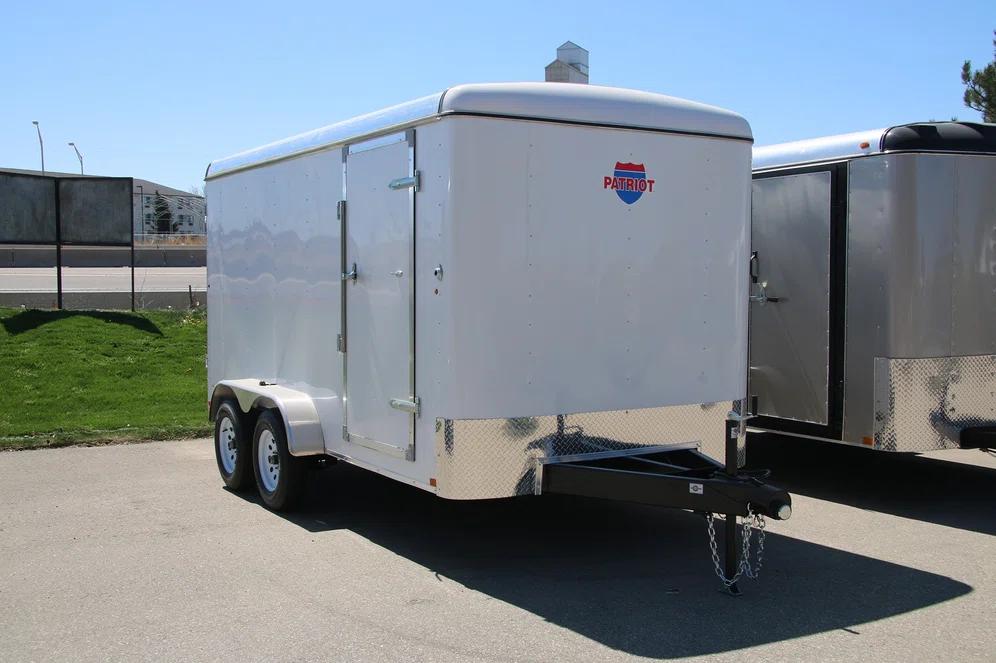 White Cargo Trailer