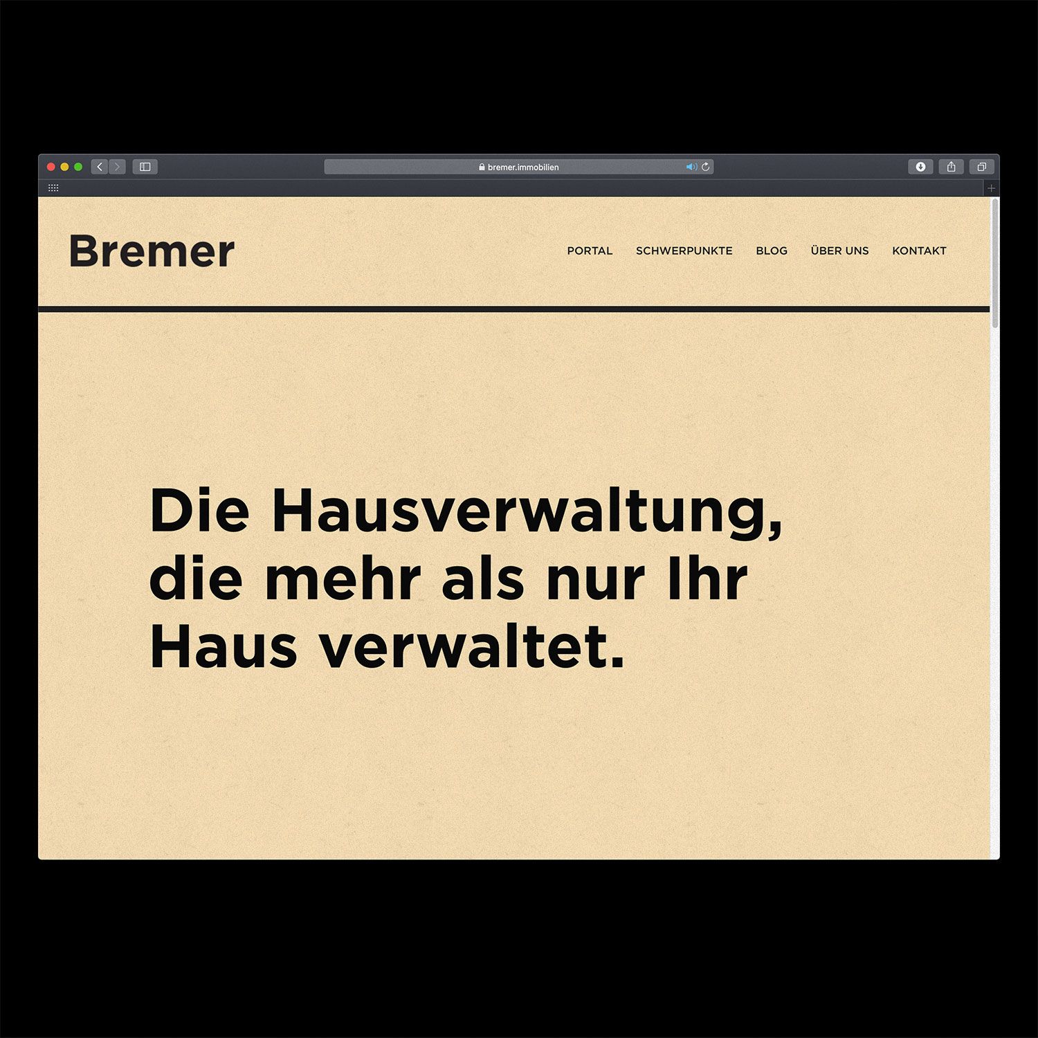 Immobilen Bremer Webdesign
