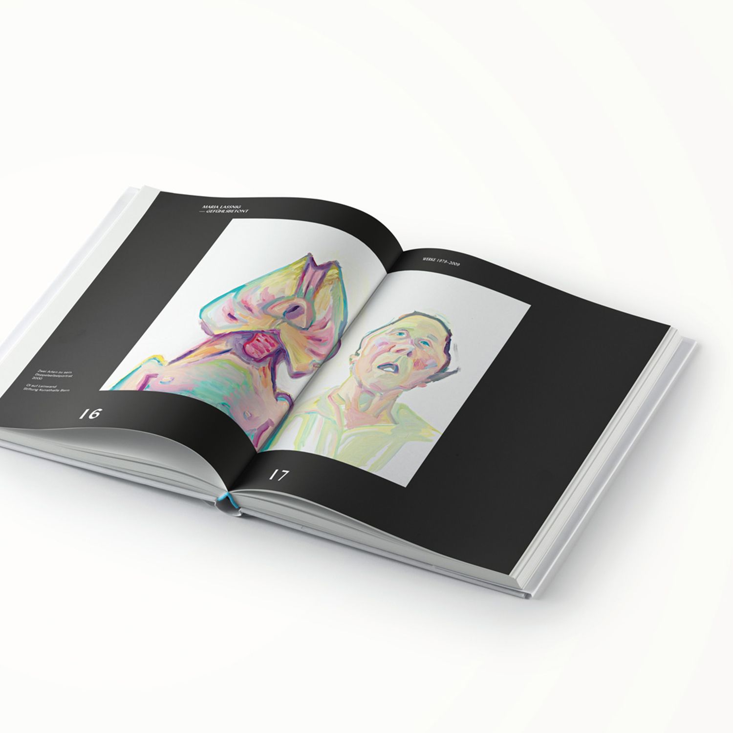 Kunst Editorial Design Buch