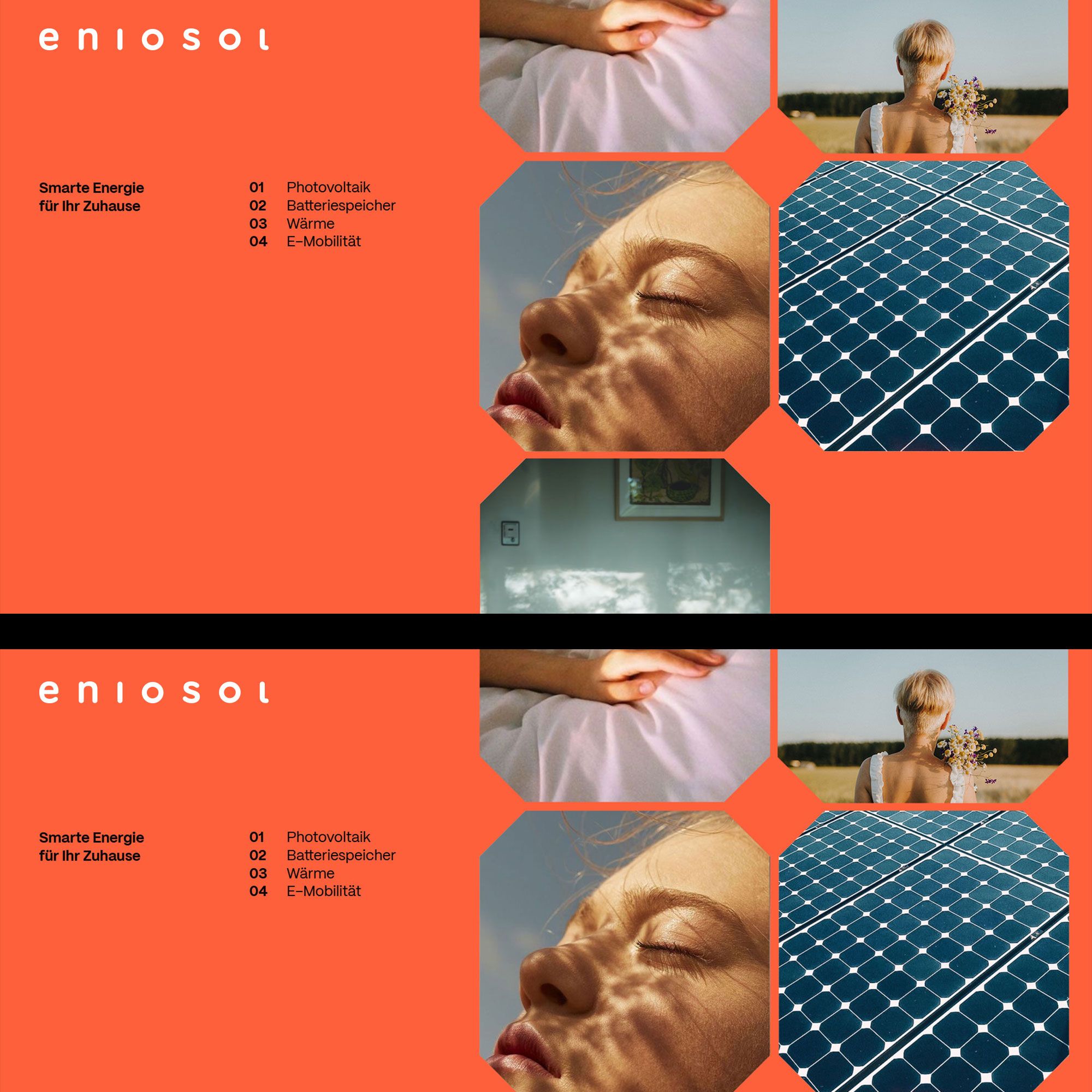 eniosol brand identity and corporate design