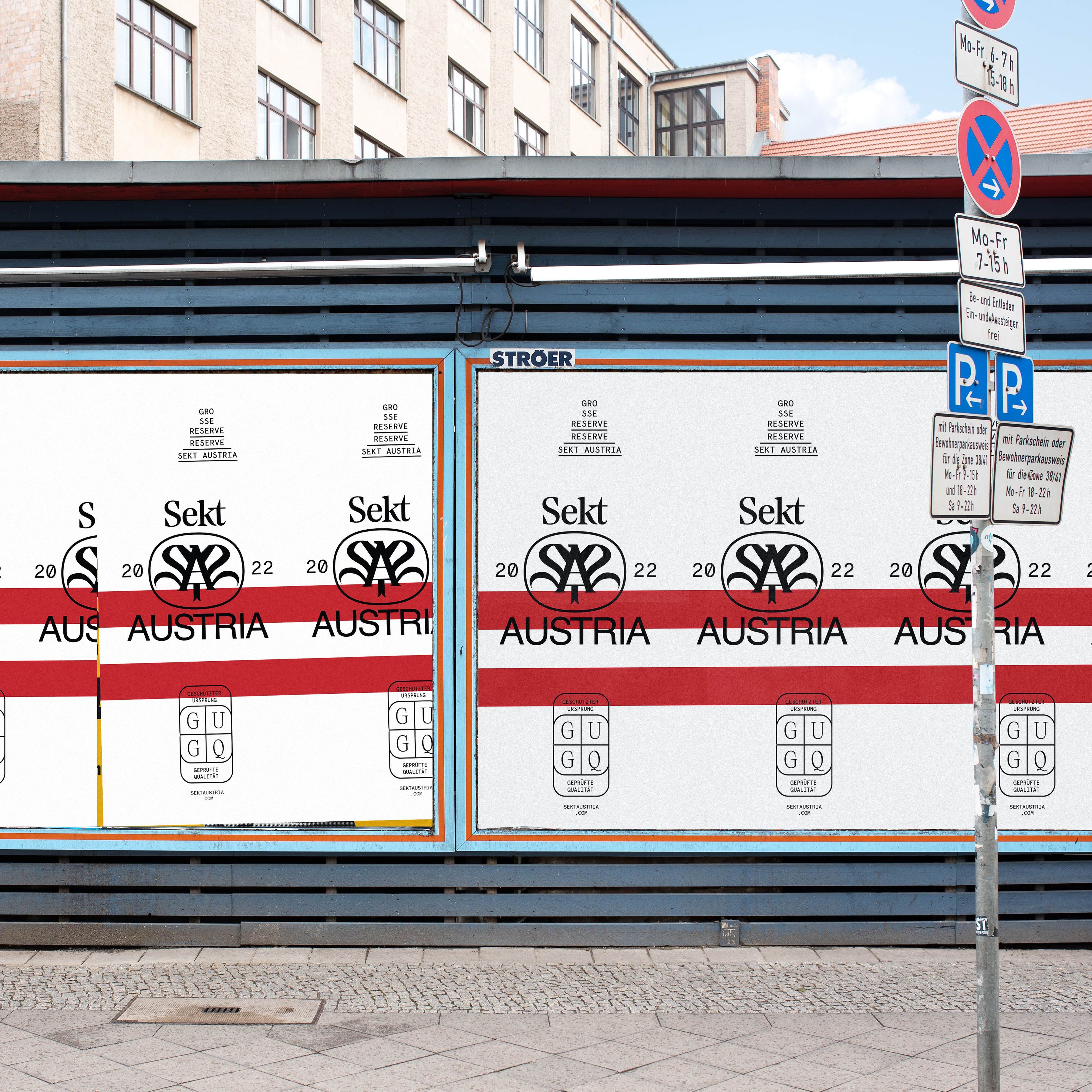 Sekt Austria Branding Corporate Design Logo