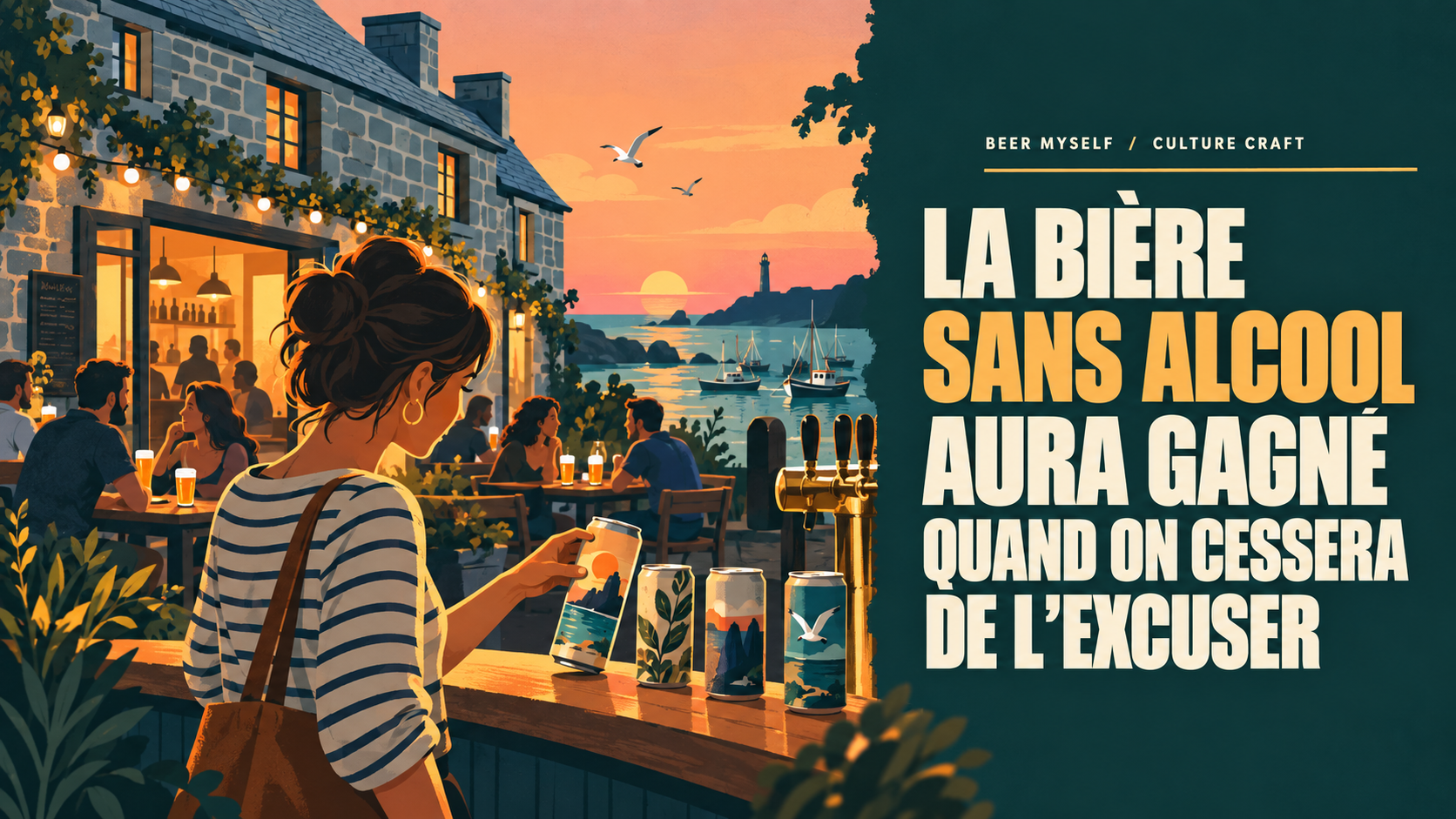 La bière sans alcool aura gagné quand on cessera de l’excuser