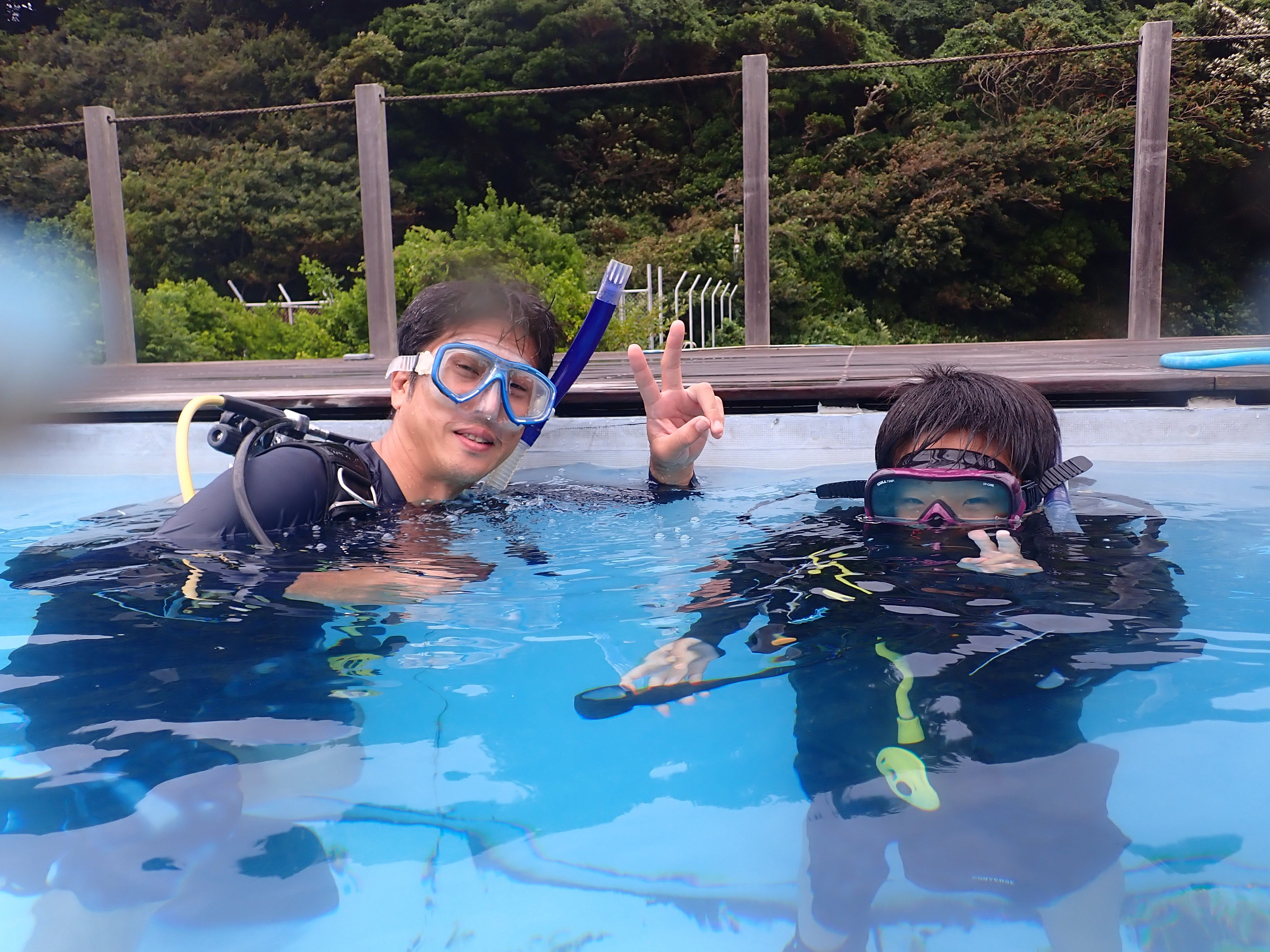 海がダメでも、プールがあるさ！リフレッシュ＆バブルメーカーで笑顔が溢れた一日