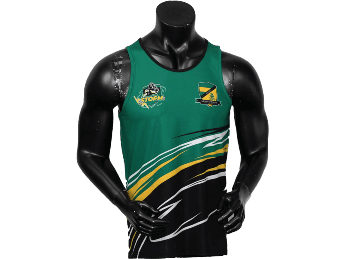 Custom School Training Singlet
