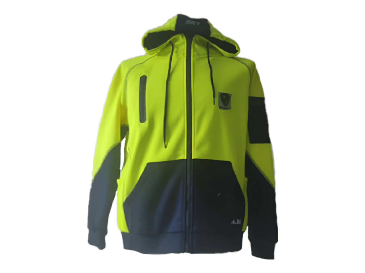 Custom Waterproof Anorak Hoodie with 360gsm Fleece Lining
