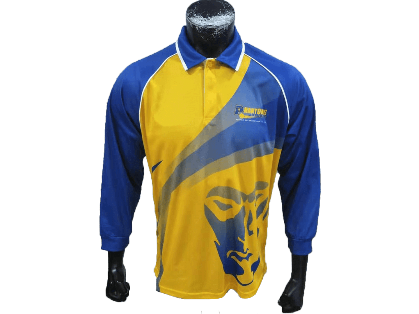 Custom Men’s Cricket Long Sleeve Polo