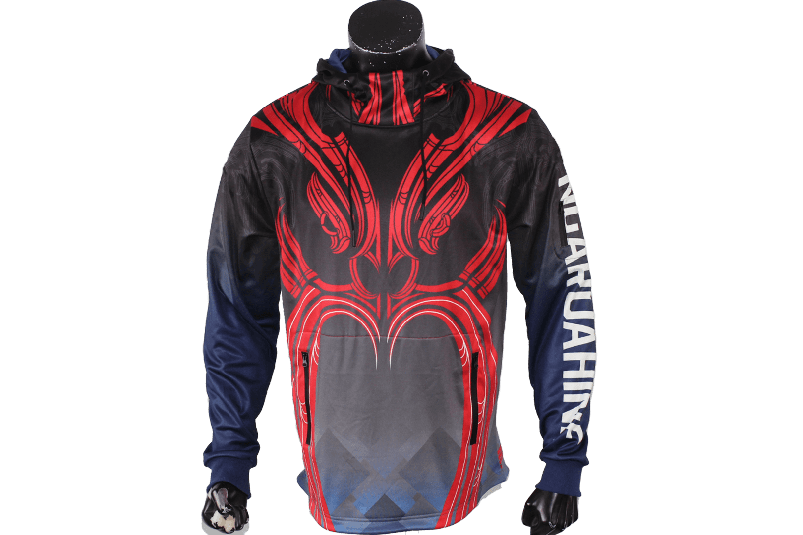 Custom Men’s High-Neck Sublimation Hoodie