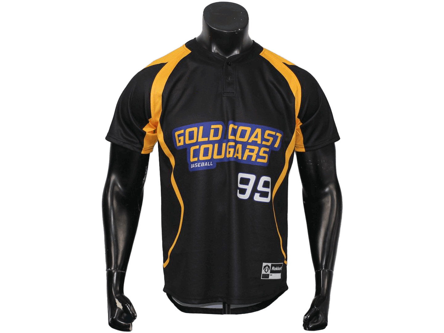 Custom Men’s Baseball Two-Button Jersey
